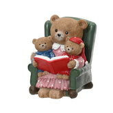 Decoris Polyresin Bears on Sofa 17cm